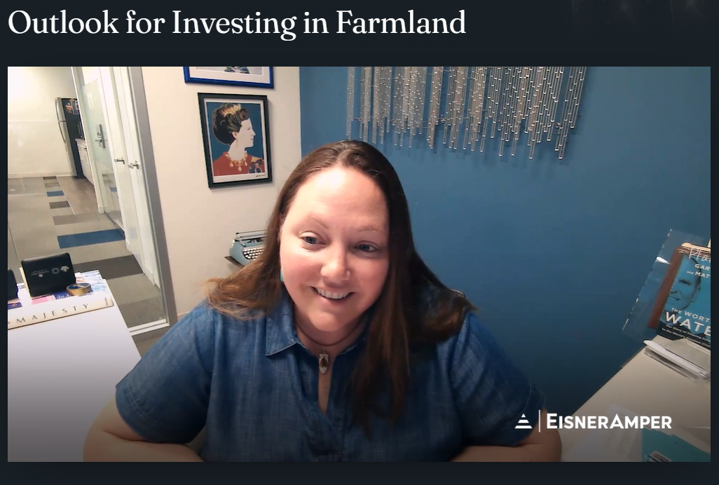 Outlook for Investing in Farmland