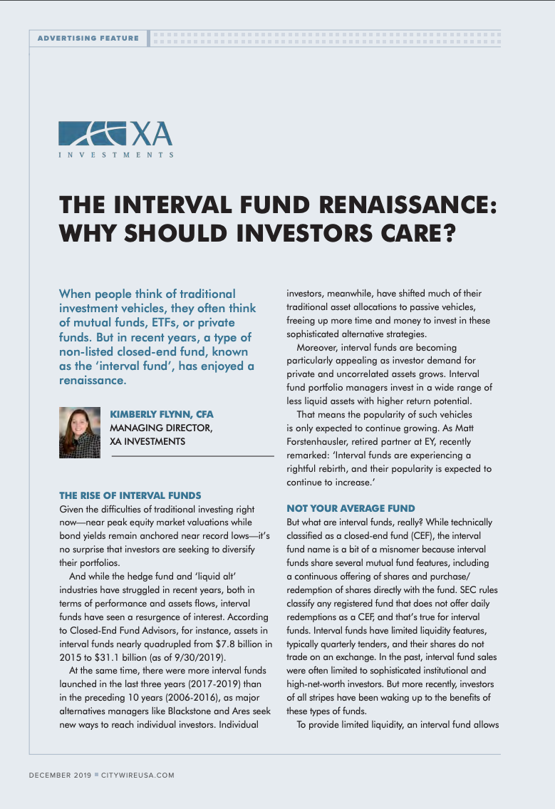 The Interval Fund Renaissance: Why Should Investors Care?