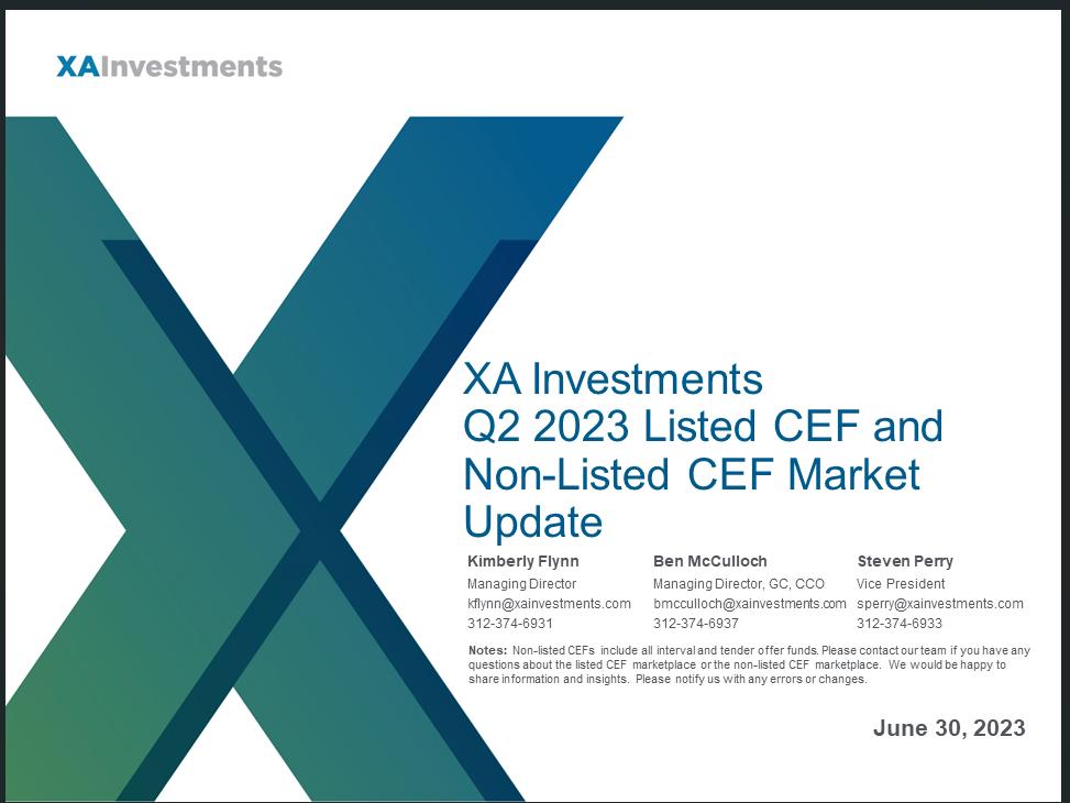 Quarterly Market Update for Listed CEFs and Non-Listed Funds
