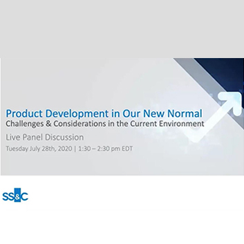 SS&C: Product Development in Our New Normal
