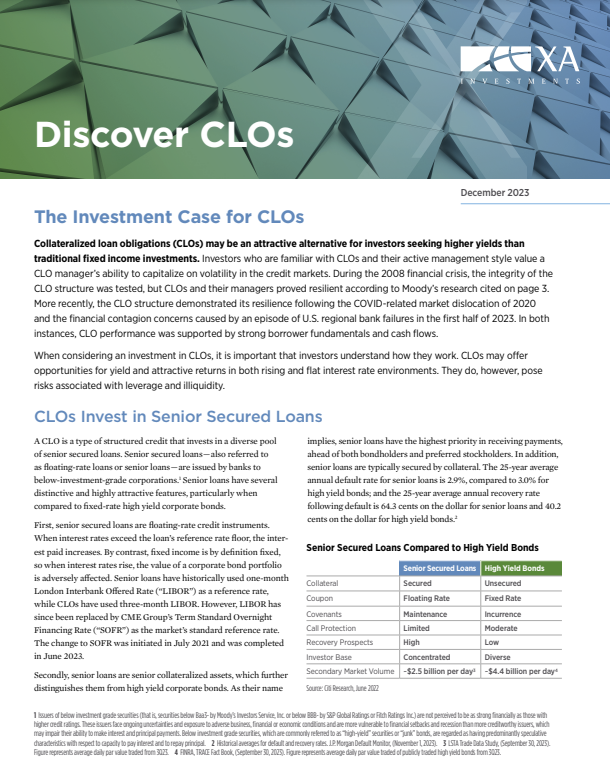 Discover CLOs